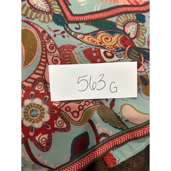 Soft Surroundings Floral Tassel Kimono Shawl Wrap Sz Small - Picture 11 of 12